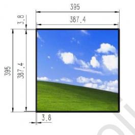 21.6 inch quadrate TFT-LCD display panel for video wall