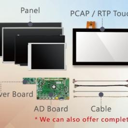 OEM ODM optical/tape/air bonding touch screen 