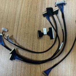 custom micro Coaxial Cable Assemblies 